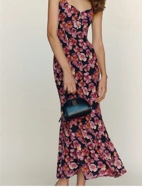 Reformation | Dresses | Reformation Davila Linen Midi Dress | Poshmark